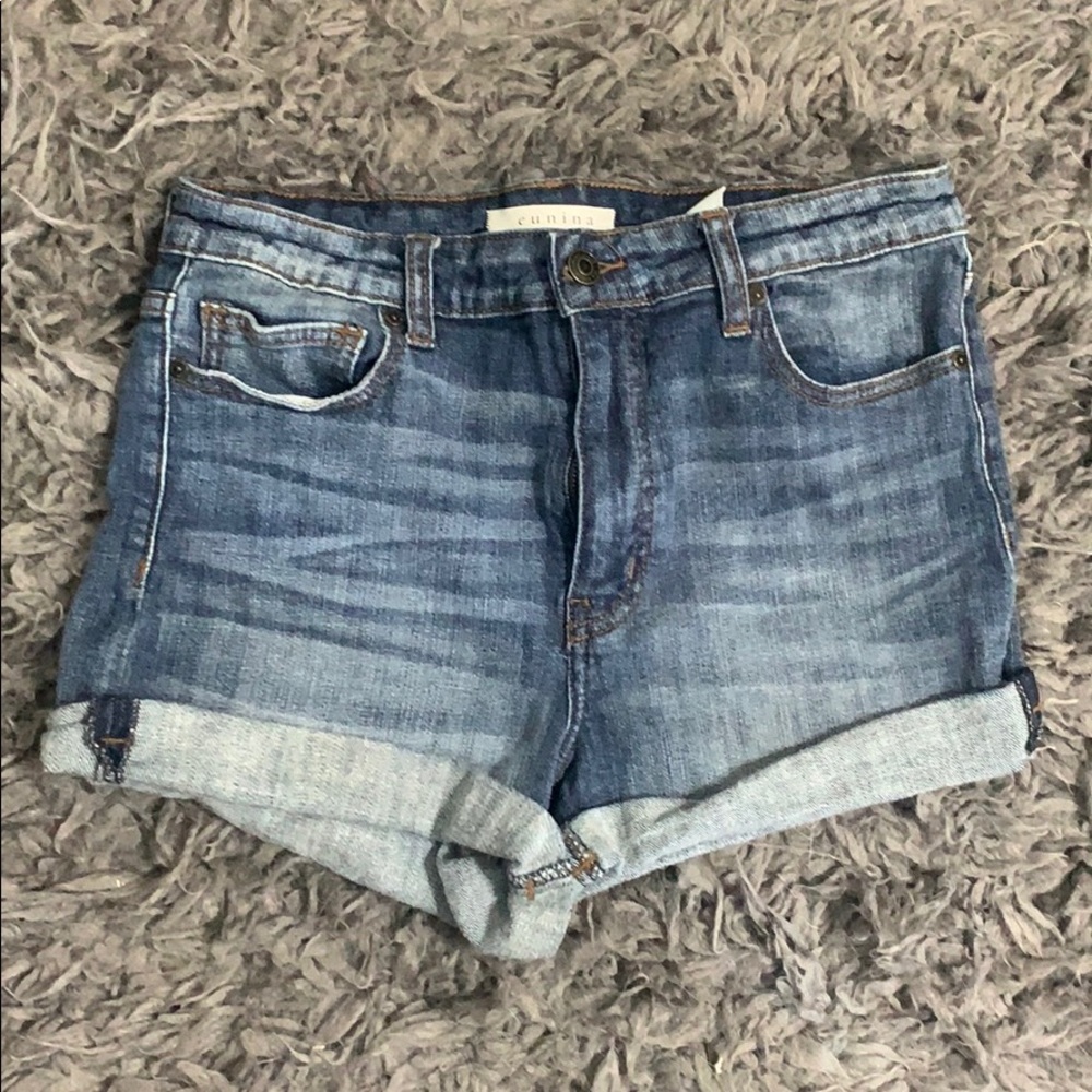 eunina high rise shorts